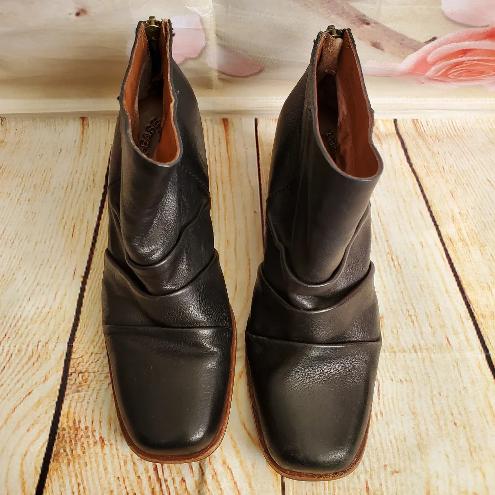 Kork Ease short black booties - Picture 4 of 12